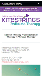 Mobile Screenshot of kitestringstherapy.com